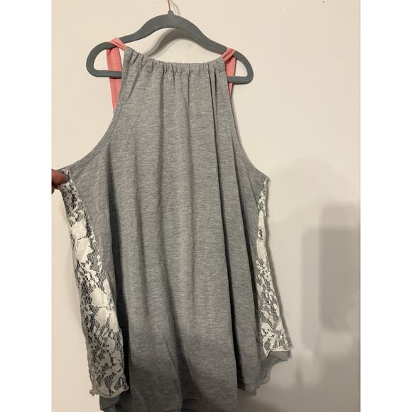 Women's Floral Blouse rewind  Size Medium Lightweight Top Loft Sleeveless Blouse - Picture 2 of 6